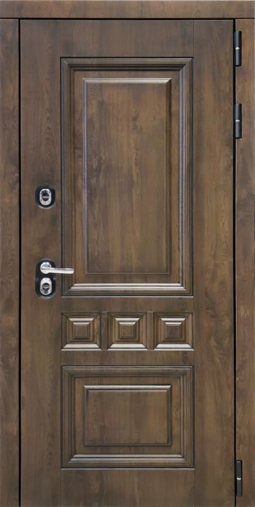 Дверь ДвериПРО Аура СБ-1 (ст. белое, 16мм, беленый дуб) DPRO195812