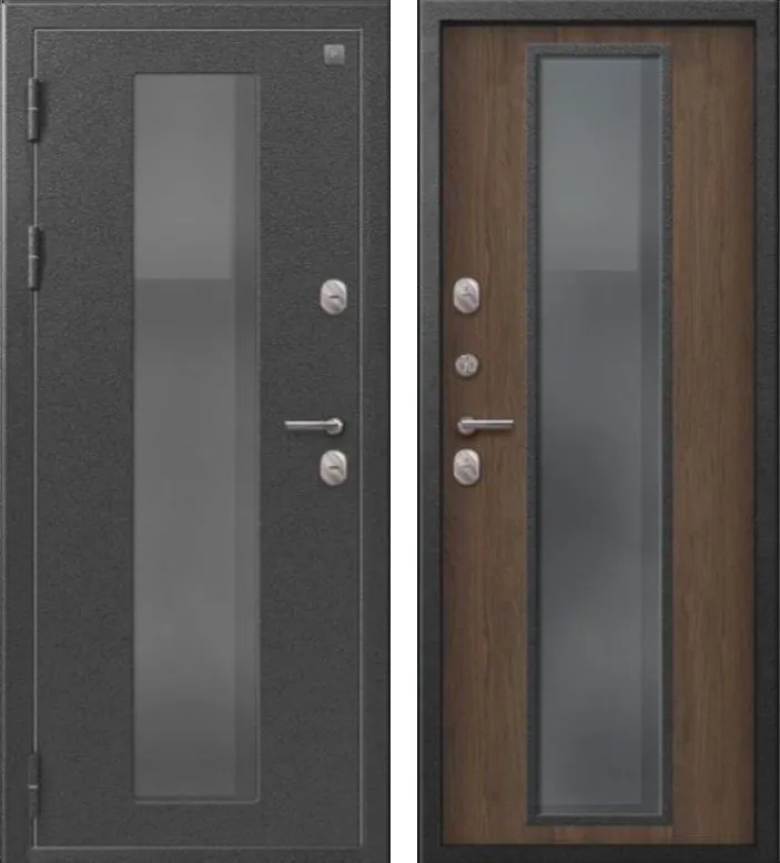 Дверь Термо-1000 Серебро антик - Миндаль DIS007370